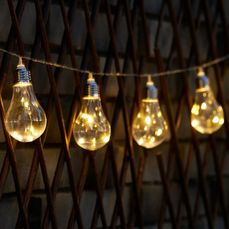 Aurora PRO Vintage Solar Lichterkette (10 Glühb.)