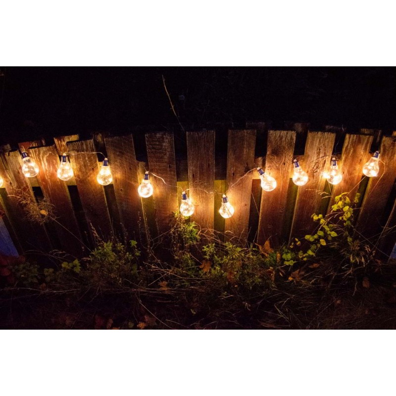 Aurora PRO Vintage Solar Lichterkette (10 Glühb.)
