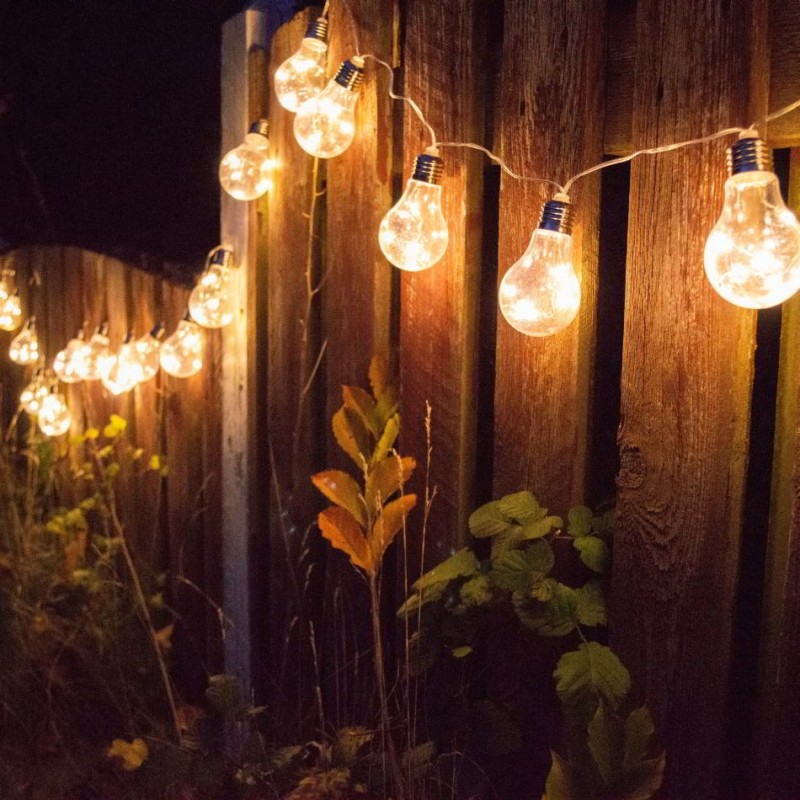 Aurora PRO Vintage Solar Lichterkette (10 Glühb.)