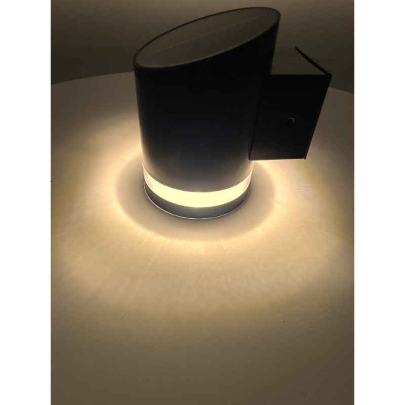 Duron Solar Wandlampe (schwarz)