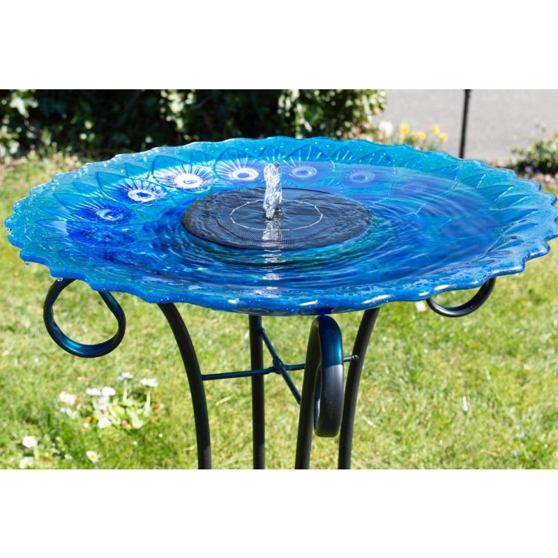 Flydende solcelle springvand