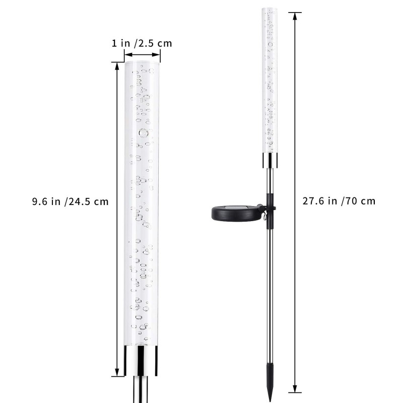 Lina Solar Gartenstecker (2er-Set)