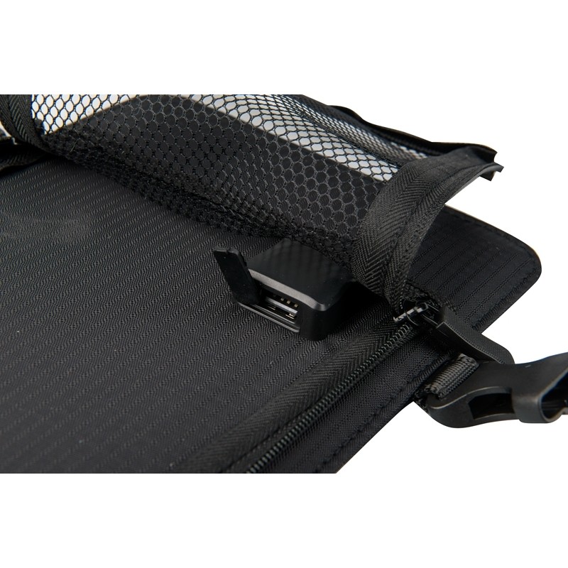 Eceen Solar Wanderrucksack (Schwarz, 6,5 W)