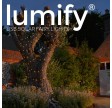 Lumify Solar Lichterkette für den ganzjährigen Gebrauch mit 100 oder 300 LEDs in Warmweiß