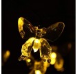 Aurora Solar Party Lichterkette mit 50 bunten LED-Schmetterlingen