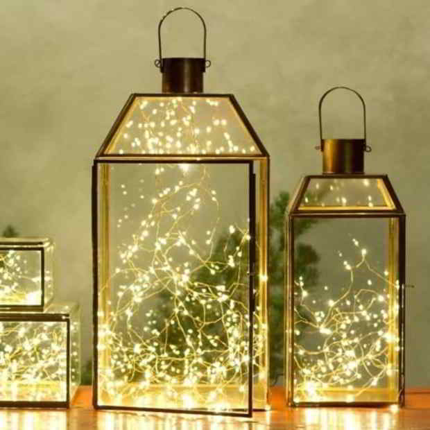 Lysk&aelig;de i glas